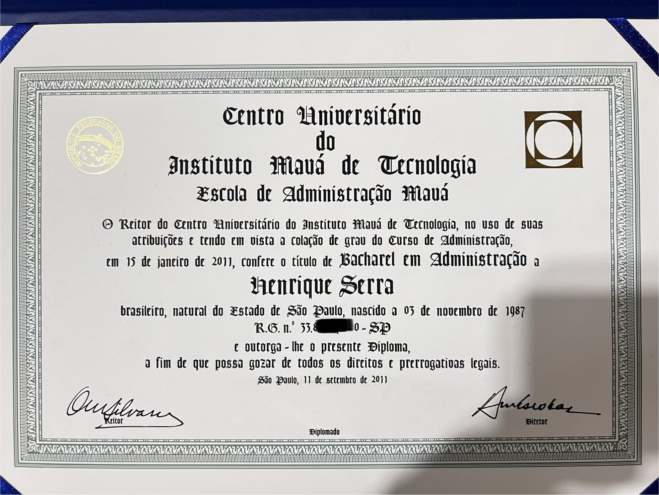Diploma Mauá
